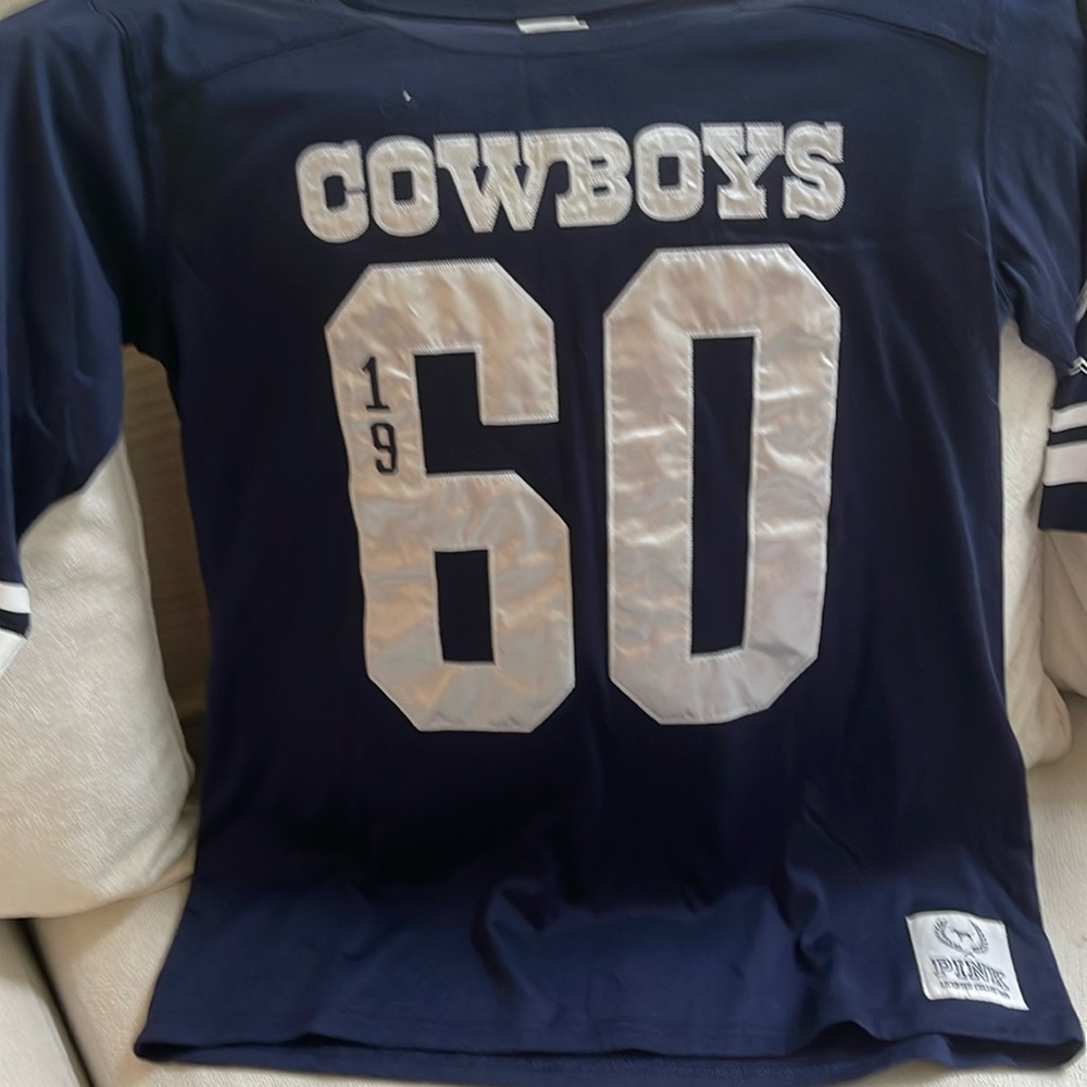 Pink Cowboys Navy size small